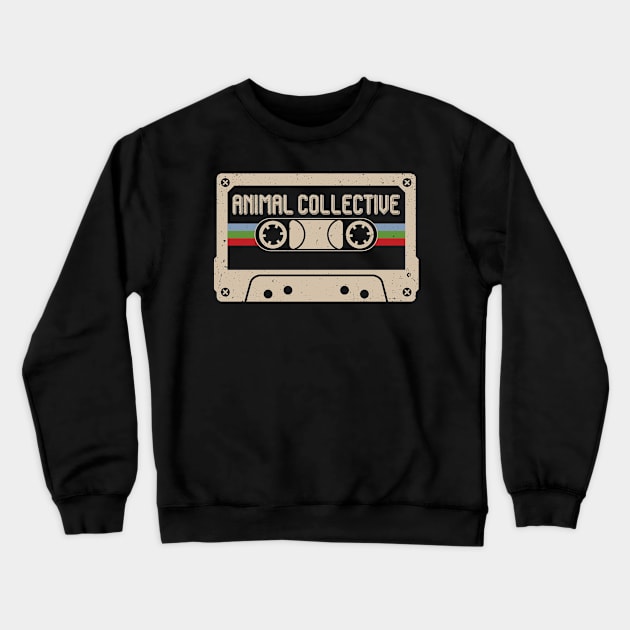 Personalized Animal Name Birthday Vintage Cassette Tape Crewneck Sweatshirt by Horton Cyborgrobot